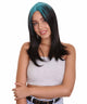 Billie - Women's 26 in. Lace Front Multiple Colors Fashion Mullet with Various Color Roots | Nunique