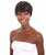 Nunique Women's 10" in. Capless Cap Heat Resistant Iconic Short Black Pixie Wig - Designed with Adjustable Lining for Universal Comfort - Heat Resistant Synthetic Fibers