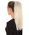 Nunique Adult Women's 16" In. High End Tinsel Ponytail - Shoulder Length Platinum Blonde and Rainbow Tinsel Hair