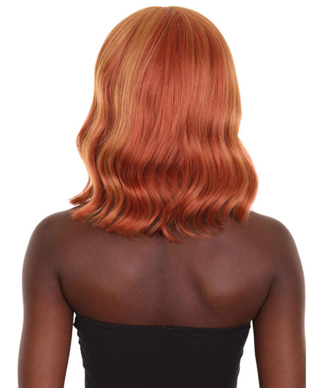 Amie - Women's Shoulder Length Wavy Wig with Face Framing Bangs - Fashion Wig | NU