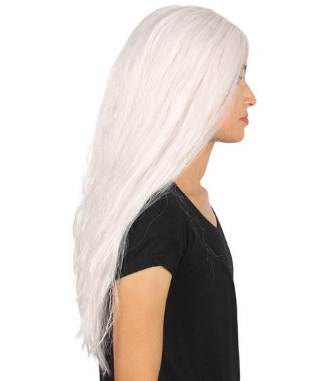 Skylar Women's Long Length Lace Front Straight With Bangs - Adults Fashion Wigs | Nunique