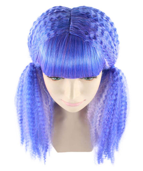 Mix Color Doll Wig | Big Fancy Party Event Ready Halloween Wig | HPO