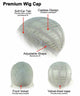 Silver Bob Wig | Party Ready Fancy Cosplay Halloween Wig | HPO