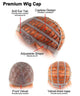 Anna Straight Brunette Bob with Bangs - Cosplay Halloween Wigs | HPO
