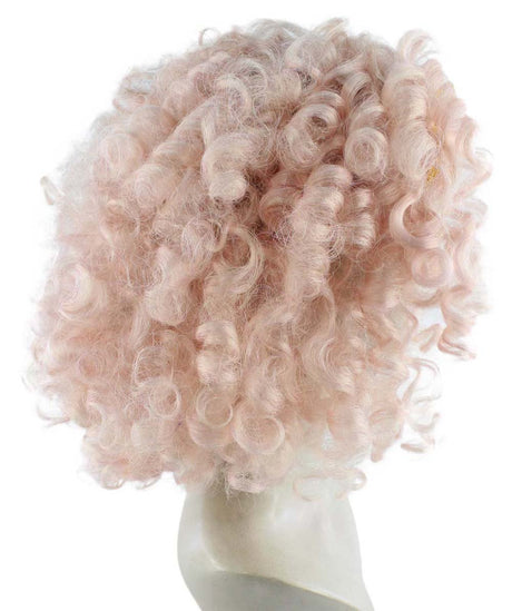 Women's Two-Tone Dolly Shirley Temple Ringlets with Yellow Petal Crown - Halloween Wigs | HPO