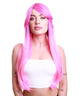 Women's Long Hot Pink Wig