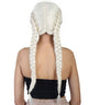 Long French Braids Back View