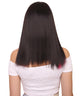 Adult Women's 18" Inch Long Length Straight 4x4 Lace Front Red Highlights Natural Hairline Beauty Wig, 100% Heat Resistant Fibers, Perfect for your Everyday Wear and Styling to your Expectations! -   Wig, Straight | NU
