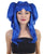 Pigtail Dark Blue Wig