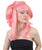 Coral Dolly Ponytails Halloween Wig