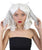 Shoulder Length Bob With Loose Curls, Horns, and Ears - Halloween Wigs | HPO