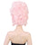 Pastel Aristocratic Curly Bouffant Back View