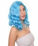 Nunique Adult Women's 14" In. Sexy with Wild Thoughts Wig - Shoulder Length Cotton Candy Blue Hair