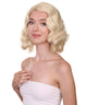 Esm Squalor A Series of Unfortunate Event's Wig | Blonde TV/Movie Halloween Wigs | HPO