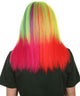 Long Length Rainbow Rapper Lace Front T-Part Wig, 21" Inch Multi Color Hair - , | NU