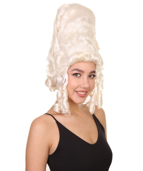 18th Century Colonial Wig | White Historical Wigs | HPO