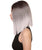 Sloan Adult Women's 12" Inch Medium Length Straight 4x4 Lace Front Natural Grey Ombre Hairline Icon Beauty Wig, 100% Heat Resistant Fibers, Perfect for your Everyday Wear and Styling to your Expectations! -   Wig,  | NU