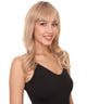 Adult Women's 19" Inch Long Length Wavy Side Back Lace Natural Blonde Hairline Icon Beauty Wig, 100% Heat Resistant Fibers, Perfect for your Everyday Wear and Styling to your Expectations! -   Wigs,  | NU