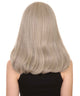 Adult Women's 12" Inch Medium Length Straight Side/Back Lace Natural Blonde Bangs Hairline Beauty Wig, 100% Heat Resistant Fibers, Perfect for your Everyday Wear and Styling to your Expectations! -   Wig,  | NU