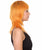 Nunique Adult Women's 17" Inch Long Length Halloween Cosplay Orange Pop Singer Mullet Wig, Synthetic Soft Fiber Hair, Perfect for your next Festival and Group Anime Party! -   Wig,  | NU