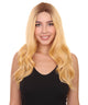 Cady Women's Long Length Lace Front Wavy With Dark Roots - Adults Fashion Wigs | Nunique