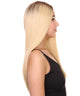 Samantha Women's Long Length Lace Front Straight With Bangs - Adults Fashion Wigs | Nunique