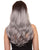 Sadie Adult Women's 22" Inch Long Length Wavy 1/4x13 Lace Natural Brown Grey Hairline Icon Beauty Wig, 100% Heat Resistant Fibers, Perfect for your Everyday Wear and Styling to your Expectations! -   Wig,  | NU
