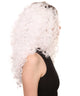 Cassie Women's Shoulder Length Lace Front Curly With Dark Roots - Adults Fashion Wig | Nunique