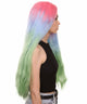 Cara Women's Long Waterfall Lace Front with Crimped Texture - Adults Fashion Wigs | Nunique