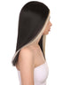 Adult Women's 18" Inch Long Length Straight 4x4 Lace Front Natural Black Blonde Highlight Icon Beauty Wig, 100% Heat Resistant Fibers, Perfect for your Everyday Wear and Styling to your Expectations -   Wig, Straight | NU