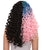 Double Rainbow - Women's Two Tone Lace front Curls with Heart Curled Bangs