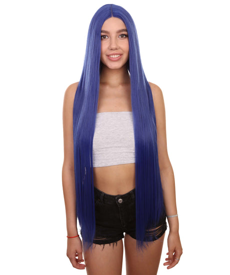 Ophelia Women's Extra Long Length Lace Front Straight Hair - Adult Fashion Wigs | Nunique