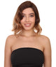 CoCo Women's Shoulder Length Lace Front Wavy With Bangs - Adults Fashion | Nunique