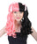 Melanie Ponytail Wig with Two Tone Curls
