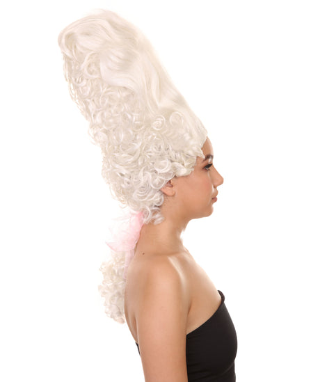 Colonial Beehive Wig | White Historical Wigs | HPO