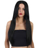 Black Long Straight Wig - Halloween Wigs | HPO