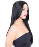 Black Long Straight Wig - Halloween Wigs | HPO