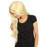 Blake Women's Long Length Lace Front Wavy With Bangs - Adults Fashion Wigs | Nunique