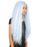 Naomi Women's Extra Long Length Lace Front Straight With Bangs - Adults Fashion Wigs | Nunique