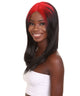 Billie - Women's 26 in. Lace Front Multiple Colors Fashion Mullet with Various Color Roots | Nunique
