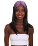 Billie - Women's 26 in. Lace Front Multiple Colors Fashion Mullet with Various Color Roots | Nunique