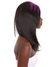 Billie - Women's 26 in. Lace Front Multiple Colors Fashion Mullet with Various Color Roots | Nunique