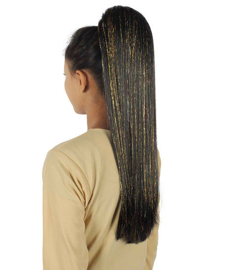 Black Vibrant Ponytail Extension
