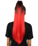 Brown/Red Celebrity Ponytail Extension