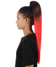 Brown/Red Celebrity Ponytail Extension
