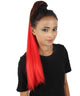 Brown/Red Celebrity Ponytail Extension