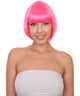 Pink Bob Wig | Party Ready Fancy Cosplay Halloween Wig | HPO