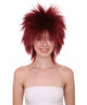 Funky Punk Burgundy Wig | Character Cosplay Halloween Wig | HPO