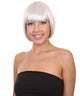 Silver Bob Wig | Party Ready Fancy Cosplay Halloween Wig | HPO