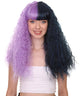 Melanie Long Wig | Wavy Purple & Black Wig | HPO